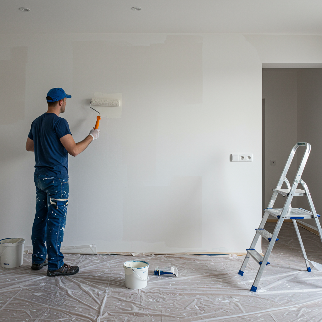 Travaux de peinture intérieure