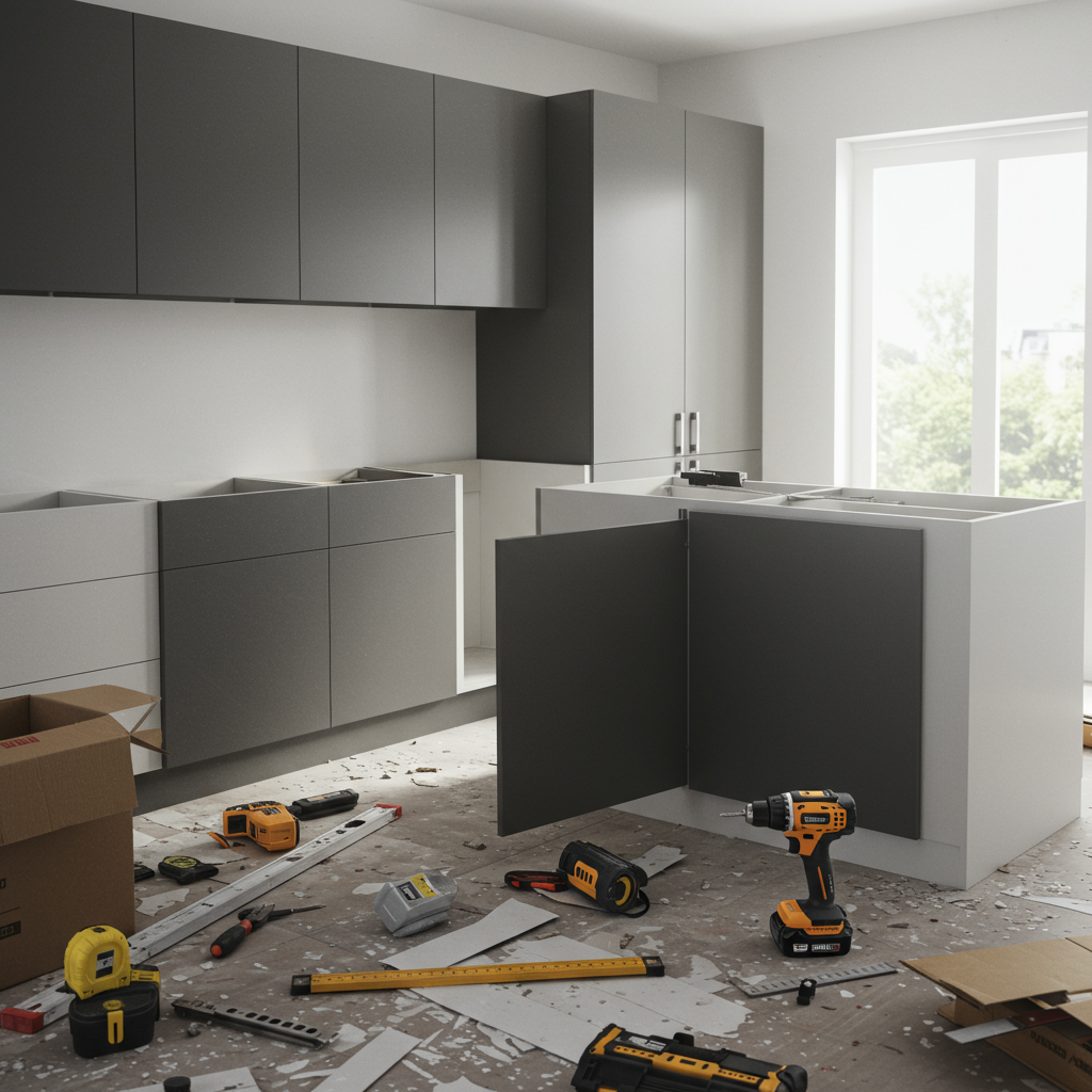 Rénovation et installation de cuisine