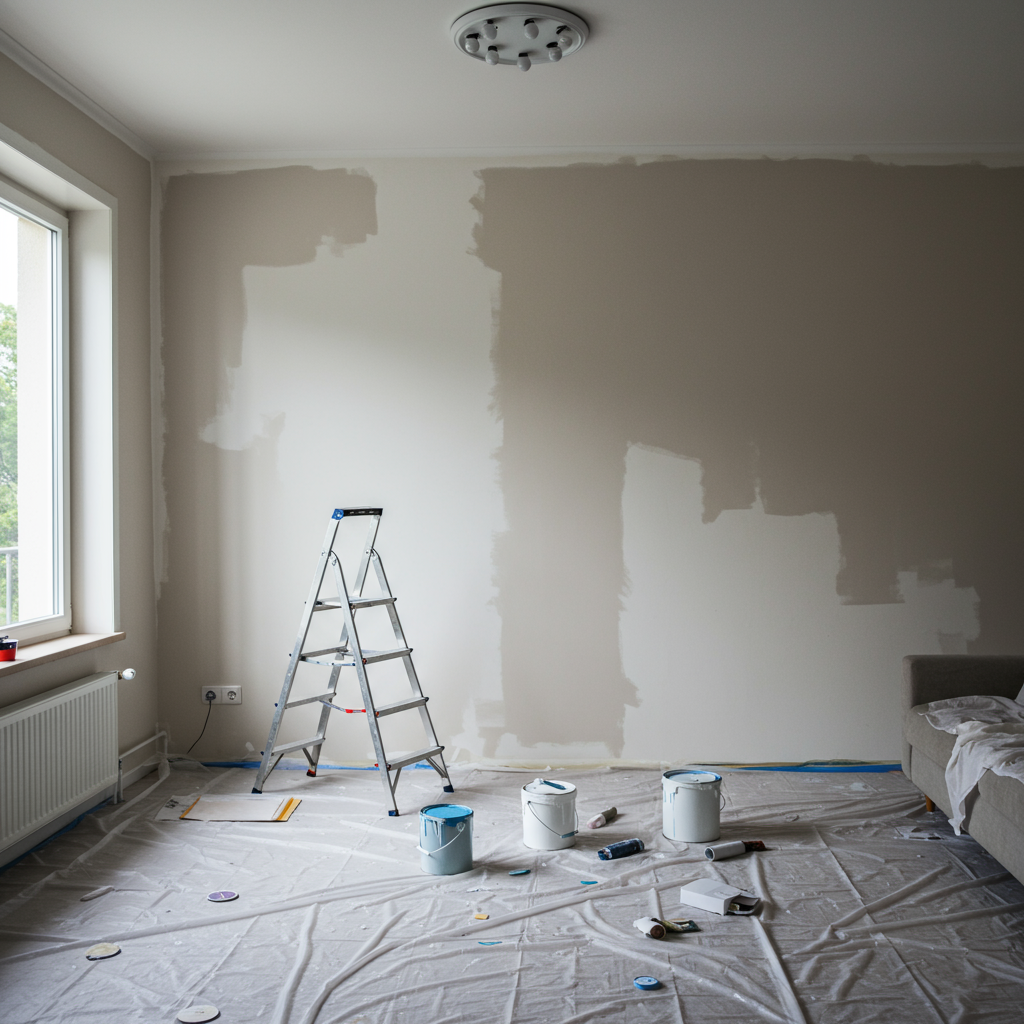 Rénovation partielle et rafraîchissement intérieur